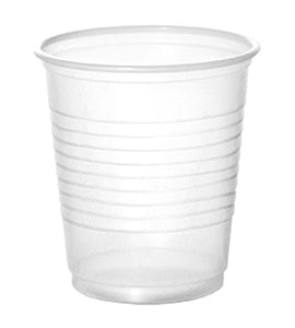 BarConic 3oz translucent plastic shooter glasses - CASE OF 25 / 100 PACK