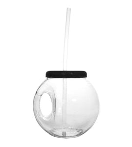  40 OZ FISHBOWL - LID & STRAW